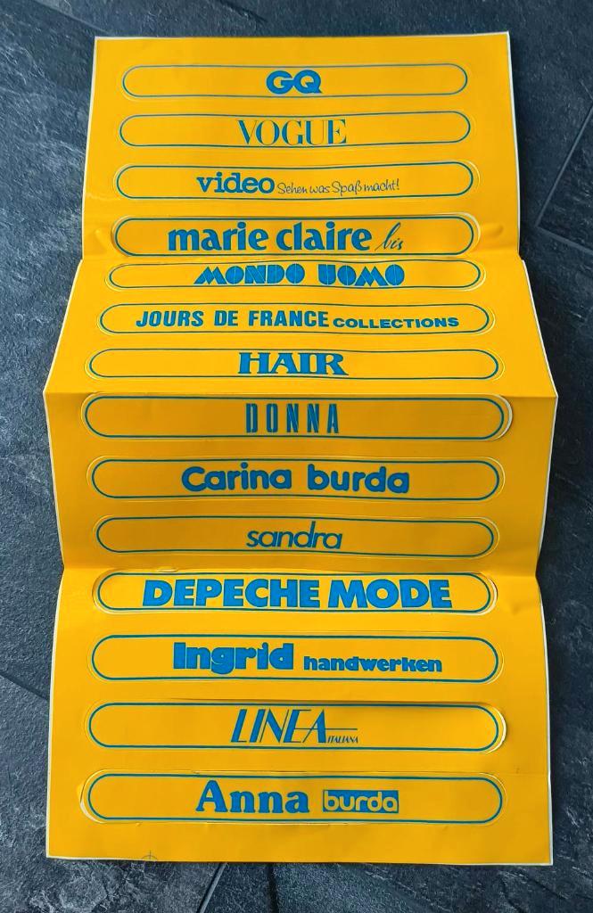 Stickervel diverse winkels, Verzamelen, Stickers, Nieuw, Bedrijf of Vereniging, Ophalen of Verzenden