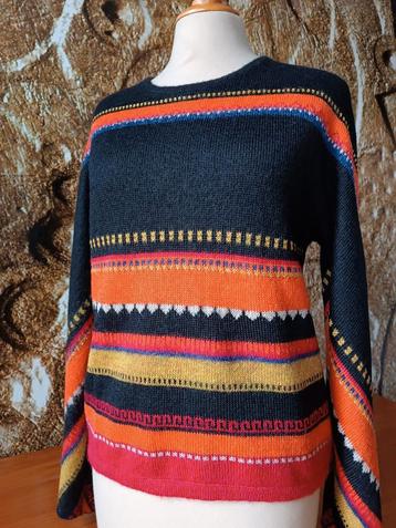 💖Prachtige 100% Alpaca wollen trui M  beschikbaar voor biedingen