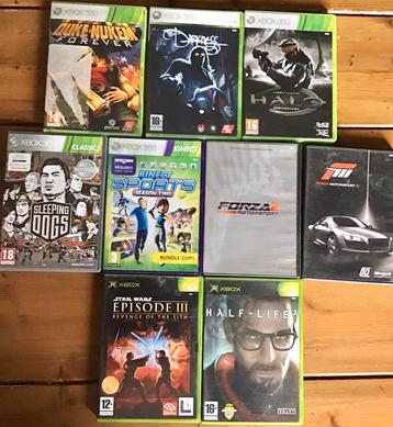2 XBOX SPELLEN EN 7 XBOX 360 SPELLEN beschikbaar voor biedingen