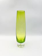 Aseda glasbruk vaas Bo Borgstrom, Ophalen of Verzenden, Minder dan 50 cm, Groen, Glas