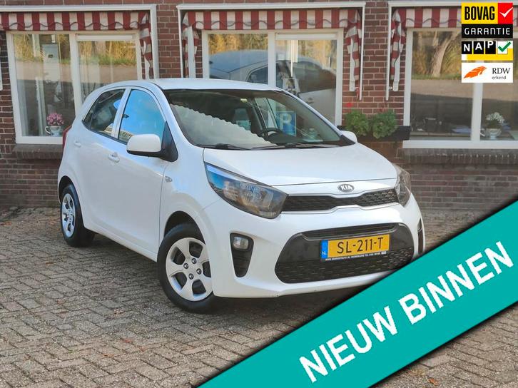 Kia Picanto 1.0 CVVT EconomyPlusLine Airco, 5 Persoons -RIJK, Auto's, Kia, Te koop, Picanto, ABS, Airbags, Airconditioning, Boordcomputer