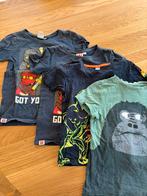 Pakketje T-shirts (ninjago, dino’s) 116-122, Ophalen of Verzenden, Gebruikt, Jongen, Shirt of Longsleeve