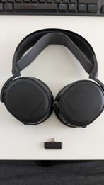 Steelseries Arctis 7+ Zwart, Steelseries Arctis, Ophalen of Verzenden, Zo goed als nieuw, Draadloos
