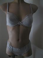 maat 75-C, 1 Livera setje BH + maat S, hipster, Livera, Ophalen of Verzenden, Grijs, Setje