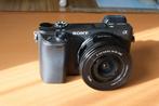 Sony A6400 met  Sony 16-50mm lens en tas, Spiegelreflex, Ophalen of Verzenden, Zo goed als nieuw, Sony