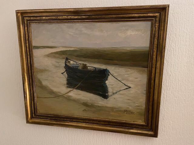 Olieverfschilderij, Miller, Antiek en Kunst, Kunst | Schilderijen | Klassiek, Ophalen