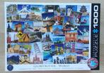 Eurographics Globetrotter World, Ophalen, 500 t/m 1500 stukjes, Zo goed als nieuw, Legpuzzel