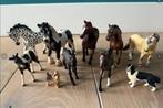 Schleich - set paarden (8 paarden, 2 honden), Ophalen of Verzenden, Zo goed als nieuw, Jongen of Meisje