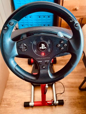 Thrustmaster Racestuur + Stuurstandaard PS/PC beschikbaar voor biedingen
