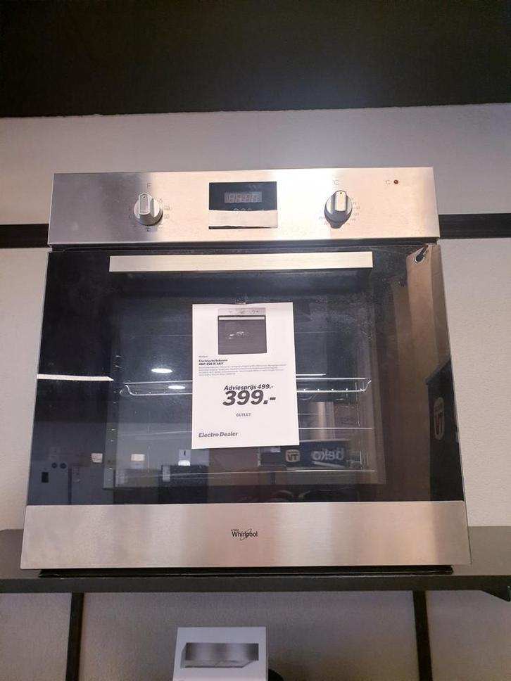 inbouw bakoven ✅️ Whirlpool 60Bij60 Nieuw Outlet, Witgoed en Apparatuur, Ovens, Nieuw, Inbouw, Oven met grill, 45 tot 60 cm, 45 tot 60 cm