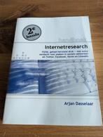 Arjan Dasselaar - Handboek Internetresearch, Arjan Dasselaar, Ophalen of Verzenden, Zo goed als nieuw