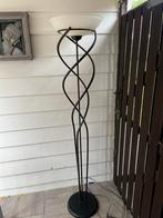 Staande lamp brons kleur, Huis en Inrichting, Lampen | Vloerlampen, Ophalen, Zo goed als nieuw, 150 tot 200 cm