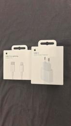 ORIGINELE Apple Oplaadkabel + Adapter NIET GEOPEND, Ophalen of Verzenden, Nieuw, Apple iPhone