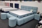 Gloednieuw bubble bed, Huis en Inrichting, Ophalen, Blauw, Tweepersoons, Zo goed als nieuw