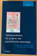 Gedragsproblemen bij jongeren met psychiatrische stoornissen, Sociale wetenschap, G. Vaessen, Ophalen of Verzenden, Zo goed als nieuw