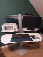 Ergonomisch Computermeubel met Veel Ruimte, Huis en Inrichting, Kasten | Computermeubels, Ophalen, Zo goed als nieuw, Modern, Metaal