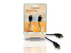 HDMI Kabel Conceptronic Goldplated 1.8 m (de laatste), Ophalen, Nieuw, Minder dan 2 meter, HDMI-kabel