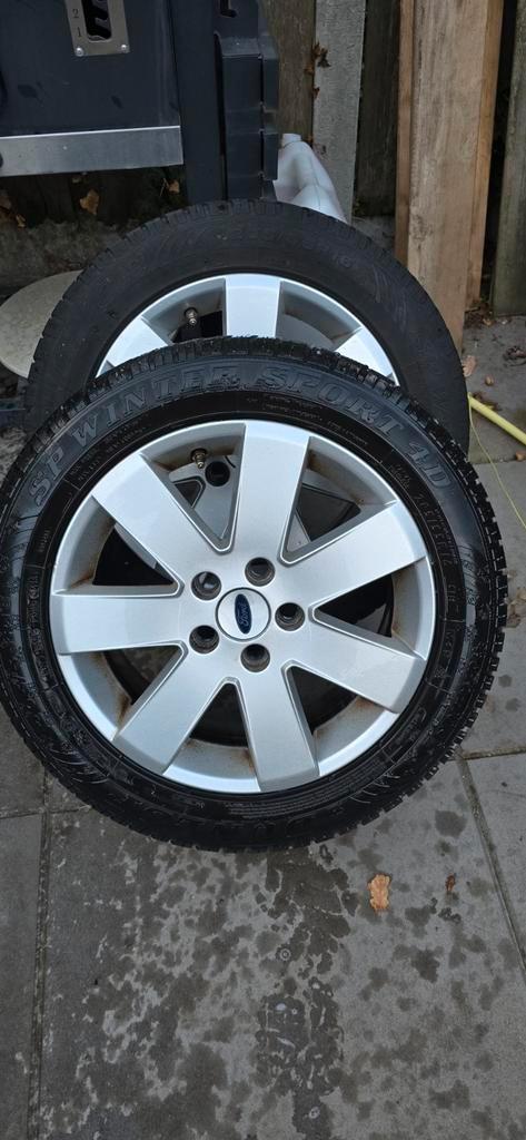 4 ford mondeo mk3 velgen + 4 zwarte opel mokka velgen ., Auto-onderdelen, Banden en Velgen, Velg(en), Zomerbanden, 16 inch, 205 mm