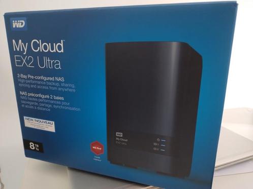 WD My Cloud EX2 Ultra – 8TB NAS, Computers en Software, NAS, Zo goed als nieuw, Ophalen