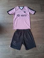 Voetbal tenue Inter Miami Messi maat 152, Maat XS of kleiner, Ophalen of Verzenden, Gebruikt, Set