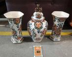 Delfts polychroom kaststel plateelbakkerij Flora Keramiek, Ophalen