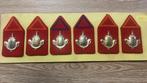 Nulli Cedo 6 emblemen, Verzamelen, Ophalen, Landmacht, Nederland, Embleem of Badge