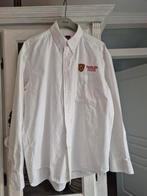 Overhemd Porsche Club maat L, Ophalen of Verzenden, Zo goed als nieuw, Blauw, Halswijdte 39/40 (M)