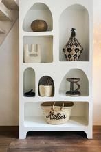 WOOOD vakkenkast Caz organisch japandi beige interieur, Huis en Inrichting, Kasten | Wandmeubels, Ophalen, Zo goed als nieuw, Minder dan 150 cm