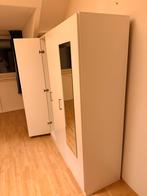 Kleine Witte Kledingkast, Huis en Inrichting, Kasten | Kledingkasten, Ophalen, Kunststof, Gebruikt, 100 tot 150 cm