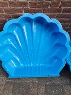 Zandbak / Zwembad Schelp Blauw gratis, Ophalen, Gebruikt