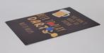 Drink beer to play darts darten bier reclamebord van metaal, Huis en Inrichting, Woonaccessoires | Tekstborden en Spreuken, Info@deconoord.nl