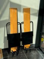 Twee Wandklapstoelen, Gebruikt, Minder dan 100 cm, Hout, Ophalen