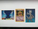Mewtwo kaarten film promo en Topps kaart Leaving the Nest, Verzenden, Gebruikt, Meerdere kaarten