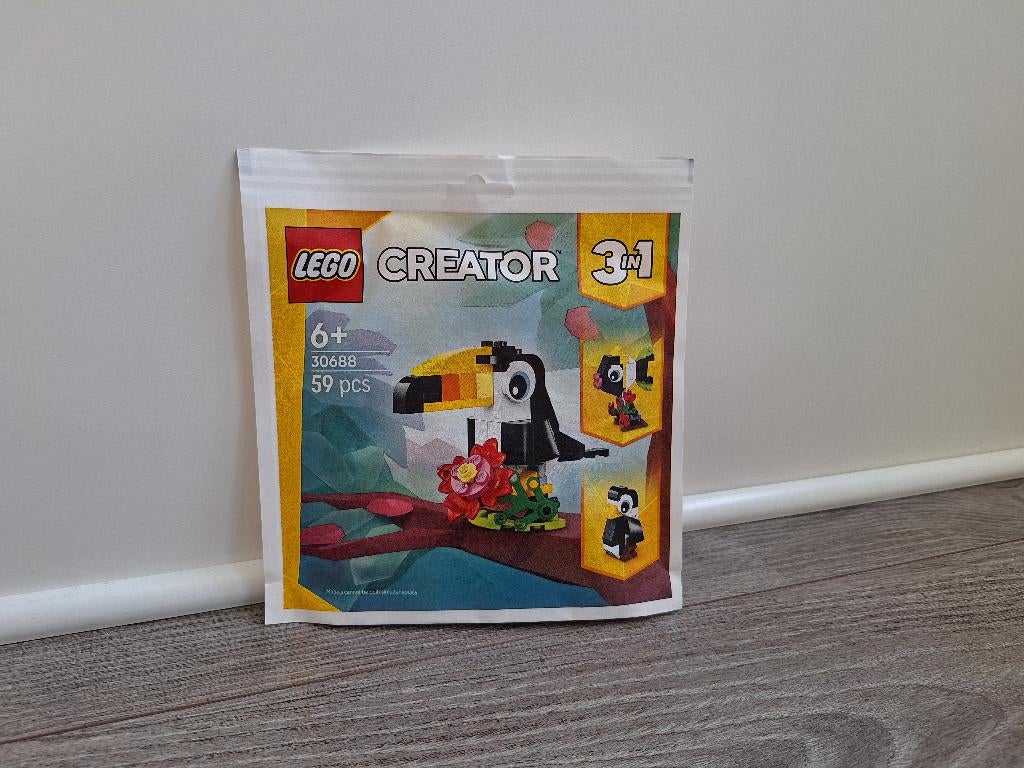Lego 30688 - Tropische toekan, Kinderen en Baby's, Speelgoed | Duplo en Lego, Ophalen of Verzenden, Nieuw, Complete set, Lego