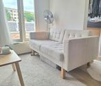 Landskrona IKEA , Gunnared/beige hout, 2 zits, Huis en Inrichting, Banken | Bankstellen, Ophalen, Gebruikt, Hout