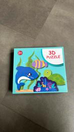 3D karton puzzel Zeeman – met zeedieren, ., Ophalen of Verzenden, Zo goed als nieuw, .