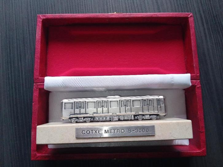 Cotxe Metro S-3000, Verzamelen, Spoorwegen en Tramwegen, Zo goed als nieuw, Bus of Metro, Schaalmodel, Ophalen of Verzenden