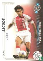 Spelerskaart Ajax - Julien Escudé 2005, Verzamelen, Sportartikelen en Voetbal, Nieuw, Spelerskaart, Ophalen of Verzenden, Ajax