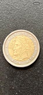 2 euro munt Dante Alighieri 2002, Verzenden, Italië, 2 euro, Losse munt