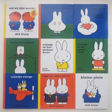 9x Nijntje Boekjes - Dick Bruna beschikbaar voor biedingen