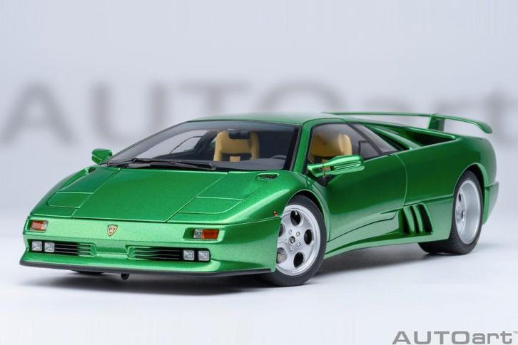 1:18 Lamborghini Diablo SE30 Anniversary Verde Autoart 79150, Hobby en Vrije tijd, Modelauto's | 1:18, Nieuw, Auto, Autoart, Ophalen of Verzenden