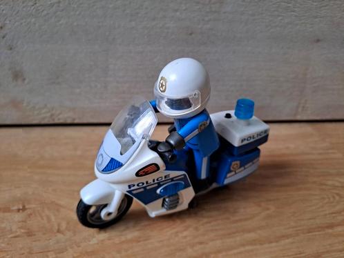 PLAYMOBIL Politiemotor met led-licht - nr. 6923, Kinderen en Baby's, Speelgoed | Playmobil, Zo goed als nieuw, Ophalen of Verzenden