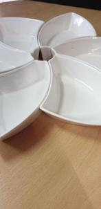 hapjes schaaltjes wit zes stuks, Ophalen of Verzenden, 'T Olde Gre-j, Info@toldegrej.nl, Endepoelstraat 20f Didam