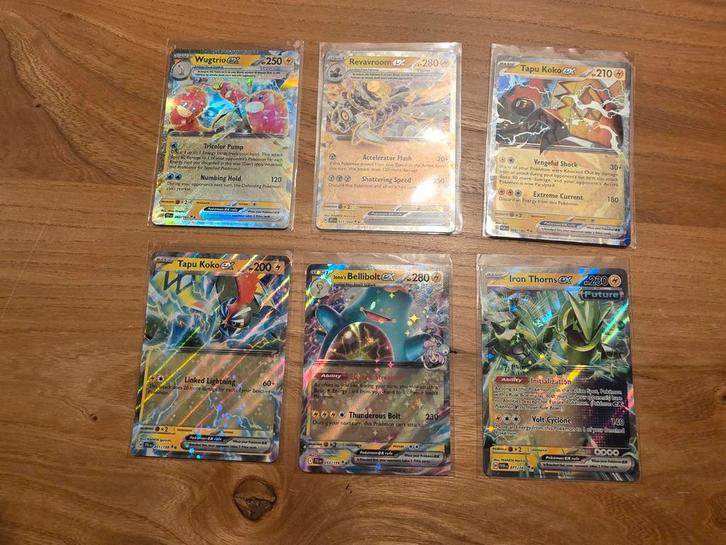 6x gele pokemon ex kaarten, Hobby en Vrije tijd, Verzamelkaartspellen | Pokémon, Meerdere kaarten, Ophalen of Verzenden