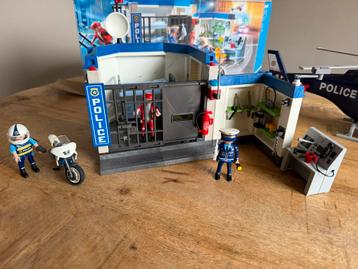 Playmobil city act - politie gevangenis +helikopter en truck beschikbaar voor biedingen