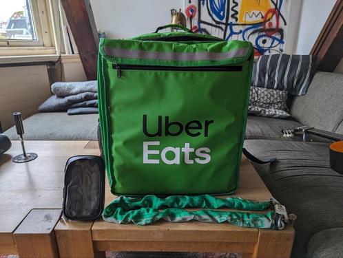 Uber eats bag, Waterproof Phone Case, and Bike Lock, Fietsen en Brommers, Fietsaccessoires | Fietstassen, Gebruikt, Ophalen of Verzenden
