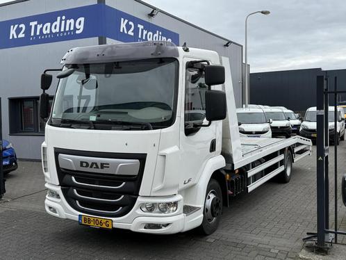 Daf Lf 180 fa AUTO EURO-6 OPRIJWAGEN 7490KG TREKHAAK 3500KG, Auto's, Vrachtwagens, Bedrijf, Te koop, Airconditioning, Apple Carplay