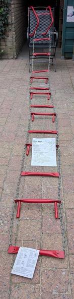 First Alert Vlucht/Brandladder 14 treden voor 2 verdiepingen, Ophalen of Verzenden, Zo goed als nieuw, Ladder, Opvouwbaar of Inschuifbaar