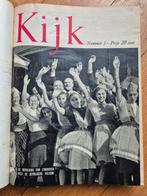 Tijdschrift Kijk, complete serie, ingebonden 1944-45, Ophalen of Verzenden, 1940 tot 1960, Tijdschrift