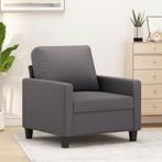 Fauteuil 60 cm kunstleer grijs, Verzenden, ., Nieuw, .